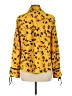 BCBGeneration 100% Polyester Yellow Kimono Size L - photo 2