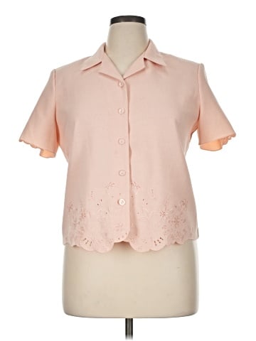 Alfred Dunner Short Sleeve Blouse (view 1)