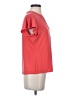 Adrianna Papell Pink Red Short Sleeve Blouse Size S - photo 4