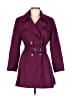 Via Spiga Purple Wool Coat Size 12 - photo 1