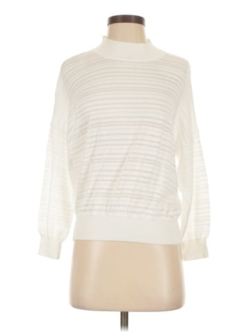 Autumn Cashmere 3/4 Sleeve Turtleneck (view 1)