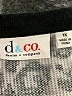 D&Co. Animal Print Black Cardigan Size 1X - photo 7