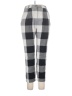Mara Hoffman Checkered-gingham Gray Casual Pants Size 10 - photo 1