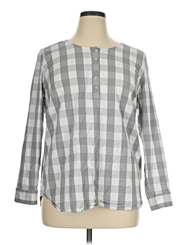 Cj Banks 3/4 Sleeve Blouse (view 1)