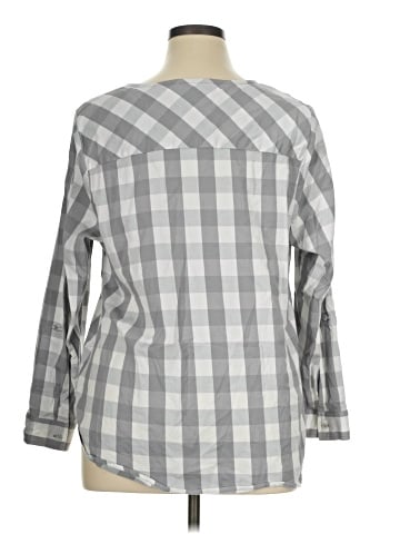Cj Banks 3/4 Sleeve Blouse (view 2)