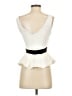 Bebe Ivory Sleeveless Blouse Size S - photo 2