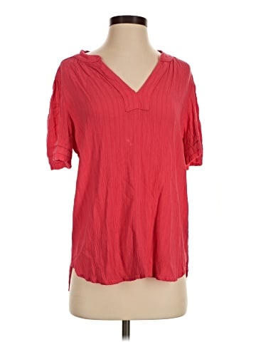 Well Worn Short Sleeve Blouse (view 1)