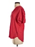 Well Worn 100% Viscose Red Short Sleeve Blouse Size S - photo 5