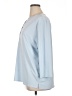 Banana Republic Blue 3/4 Sleeve Blouse Size XL - photo 5