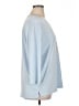 Banana Republic Blue 3/4 Sleeve Blouse Size XL - photo 4