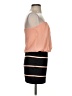 A'gaci 100% Polyester Color Block Orange Casual Dress Size S - photo 4