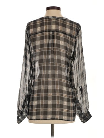 Joie Long Sleeve Silk Top (view 2)