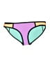 Triangl Color Block Purple Swimsuit Bottoms Size S - photo 1