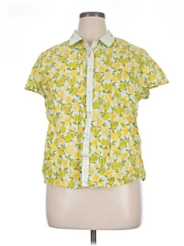 Sigrid Olsen Short Sleeve Blouse (view 1)