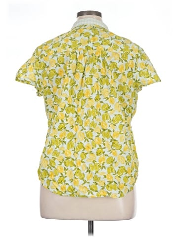 Sigrid Olsen Short Sleeve Blouse (view 2)