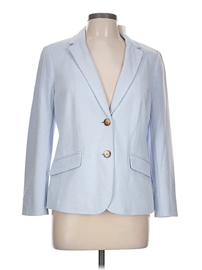Talbots Blazer Jacket In Blue