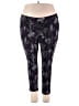 Catherines Print Purple Active Pants Size 2X - photo 1