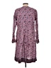 Bella Paisley Purple Casual Dress Size L - photo 2