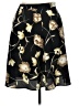Fashion Bug 100% Polyester Print Black Casual Skirt Size 14 - 16 - photo 2