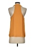 Krisa 100% Polyester Orange Sleeveless Blouse Size S - photo 2