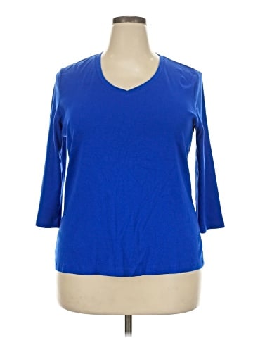 St. John's Bay 3/4 Sleeve T-Shirt (view 1)