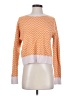 Halogen Chevron-herringbone Orange Pullover Sweater Size S - photo 1