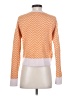 Halogen Chevron-herringbone Orange Pullover Sweater Size S - photo 2