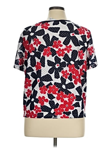 Alfred Dunner Short Sleeve Blouse (view 2)