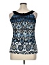 New Directions Blue Sleeveless Top Size XL Petite - photo 2