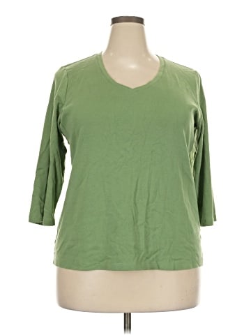 St. John's Bay 3/4 Sleeve T-Shirt (view 1)