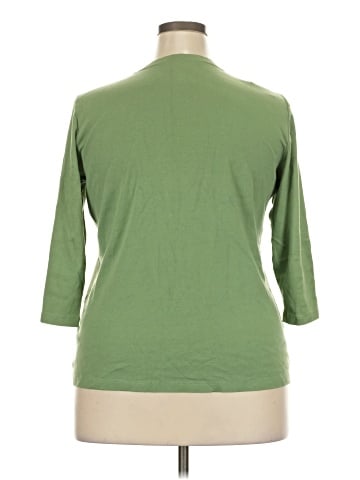 St. John's Bay 3/4 Sleeve T-Shirt (view 2)