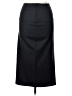 Sisley Solid Black Wool Skirt Size EU 42 / US 12 - photo 2