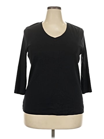 St. John's Bay 3/4 Sleeve T-Shirt (view 1)