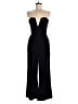 TOBI 100% Polyester Solid Black Jumpsuit Size M - photo 1