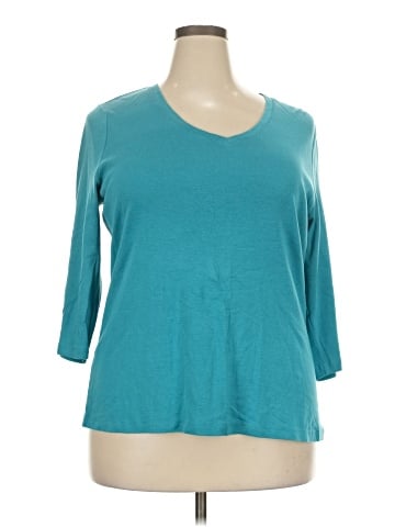 St. John's Bay 3/4 Sleeve T-Shirt (view 1)