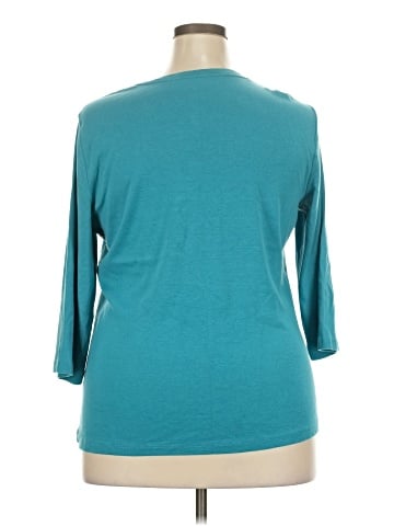 St. John's Bay 3/4 Sleeve T-Shirt (view 2)