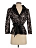 JS Collections 100% Nylon Black Blazer Size 4 - photo 1