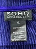 SOHO Apparel Ltd 100% Polyester Blue Jacket Size XL - photo 7