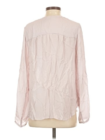 L'Agence Long Sleeve Silk Top (view 2)