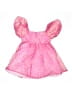 Barbie 100% Polyester Pink Dress Size XS (kids) - photo 2