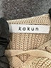 Kokun 100% Cotton Tan Pullover Sweater Size XS - photo 7