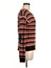 Hinge 100% Acrylic Chevron-herringbone Orange Pullover Sweater Size M - photo 4