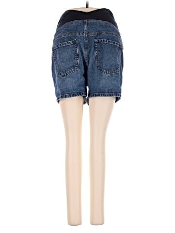 Isabel Maternity Denim Shorts (view 2)
