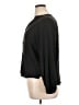 J.Crew 100% Viscose Black 3/4 Sleeve Blouse Size XL - photo 5