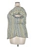 PIANO 100% Polyester Green Short Sleeve Top Size 2X - photo 5