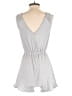 E by Eloise Solid Gray Romper Size XXS - photo 2