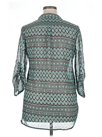 Justify 3/4 Sleeve Blouse (view 2)