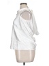 Olia 100% Polyester White Silver Sleeveless Blouse Size XL - photo 5