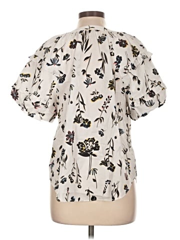Ann Taylor Short Sleeve Blouse (view 2)
