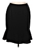 Le Suit 100% Polyester Solid Black Formal Skirt Size 10 Petite - photo 1